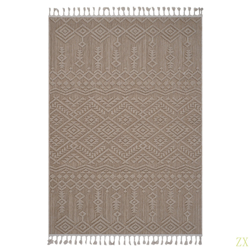 Tapis d'intérieur / extérieur Collection 4X6, Rectangle 4 pi x 6 pi 2 po