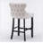 Jeemie Upholstered Counter Stool with Solid Wood Frame-799275677