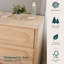 Lulla & Lulli Solid Wood Changing Table Dresser with Drawers-2129633280