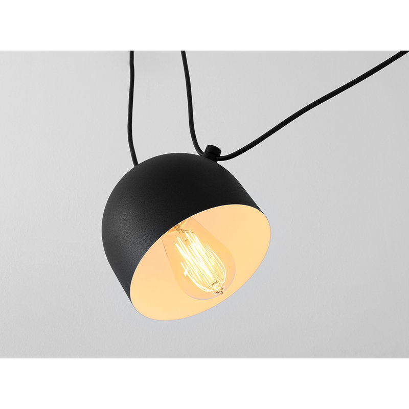 Allan 4 - Light Cluster Pendant, Black