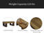 Table basse de 42 pouces en bois