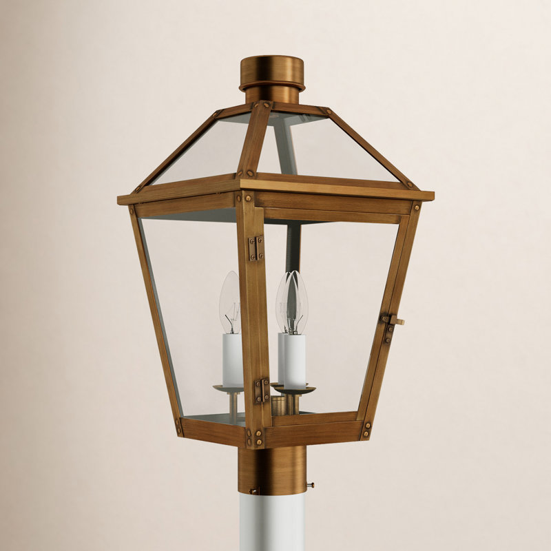 Hyannis 3 - Light Lantern Head, Natural Copper