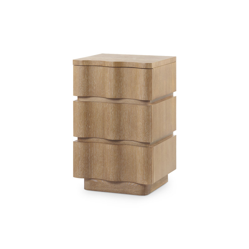 Vanessa Small 3-Drawer End Table