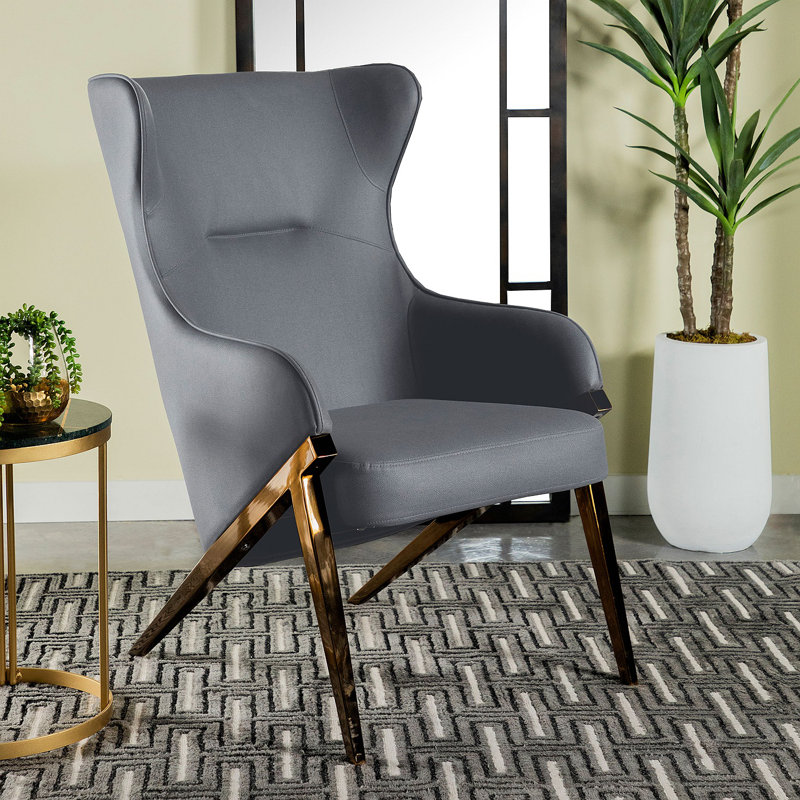 Fauteuil d'appoint Crendon, Ardoise