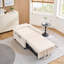 Canapé confortable et pratique pour une petite chambre à coucher et un balcon, idéal pour se détendre avec un seul oreiller