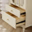 Armoire de rangement de style crème
