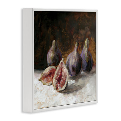Rustic Fig Still Life Framed Giclee, design by Danhui Nai