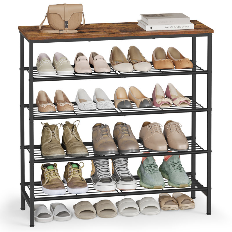 Bordovice Shoe Rack, 87cm H x 75cm W x 30cm D