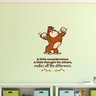 Text & Numbers Wall Decal
