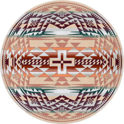 Tapis beige Keiko Southwestern