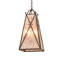 12" Square North Star Pendant