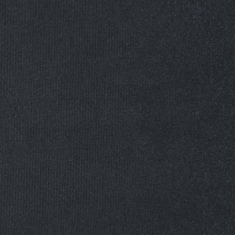 Lit gigogne / rangement en velours Ivy, Velours noir