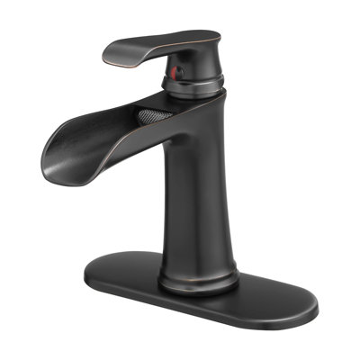 Bathroom Single Hole Sink Faucet with Single Handle Design