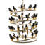 Courtly 3 - Light Unique Tiered Chandelier