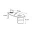 Bureau haut de gamme de style minimaliste italien-374989741