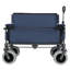 Chariot pliant 3 en 1 avec siège de banc - capacité de 500 lb, pneus de plage de 9 po x 4 po pour le camping et la plage-118504385
