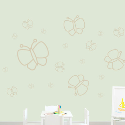 Adhésif décoratif papillons Harty