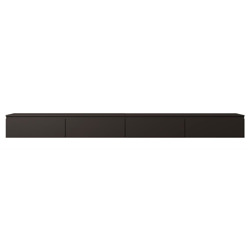 Unfinished TV Stand for TVs up to 75", Black