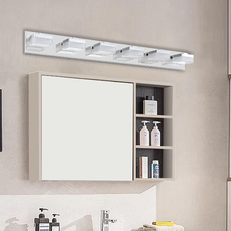 Miroir de salle de bain Modern, Chrome chrome
