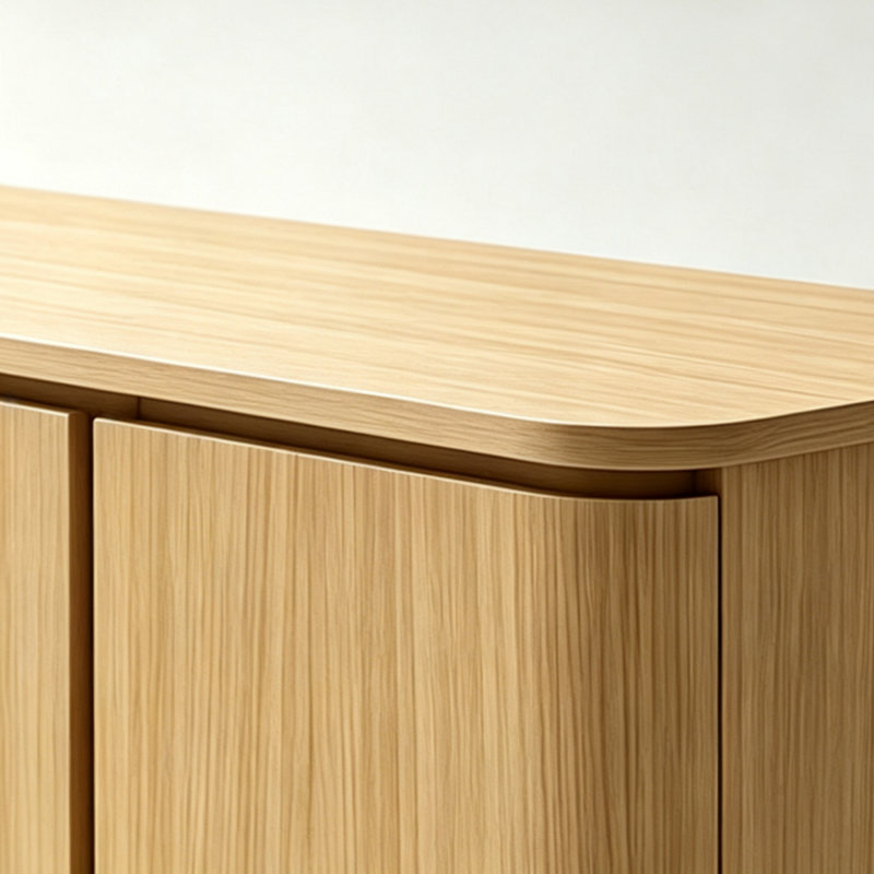 Large-Capacity Design Home Sideboard, 31.5" H x 78.74" W x 17.72" D