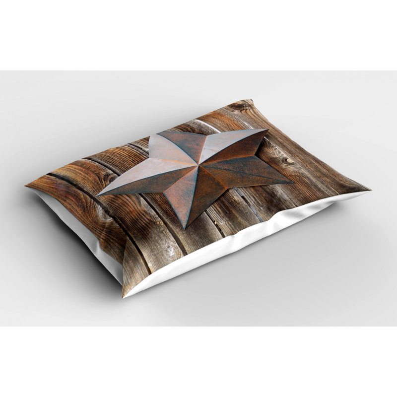 Star Polyester Sham Set, Queen