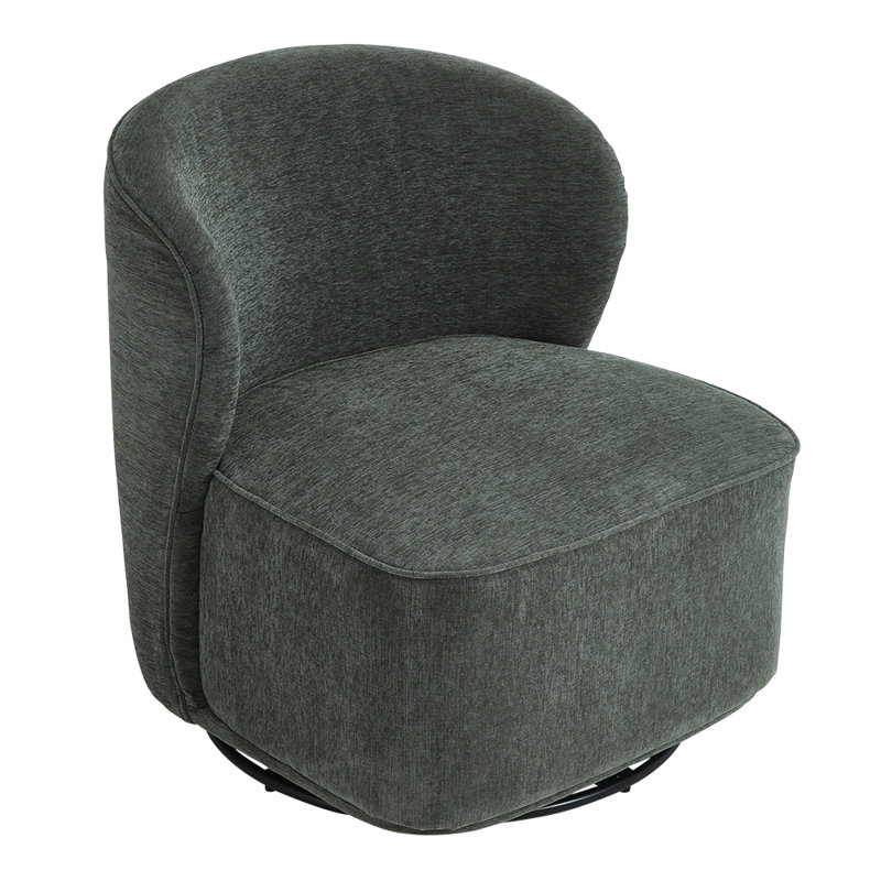 Upholstered Swivel Accent Chair