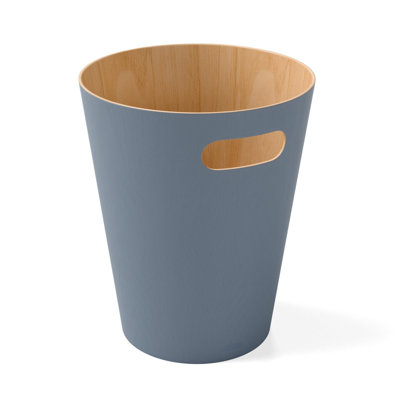 Poubelle en bois moderne de 2 gallons, poubelle attrayante pour les déchets ou le recyclage, convient à la maison ou au bureau