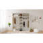 Valles 5 Door Manufactured Wood Wardrobe