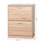 Armoire à chaussures en bois pour entrée