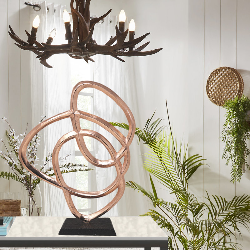 Sculpture elliptique irrégulière