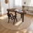 Modern cloud shaped curved solid oak desk