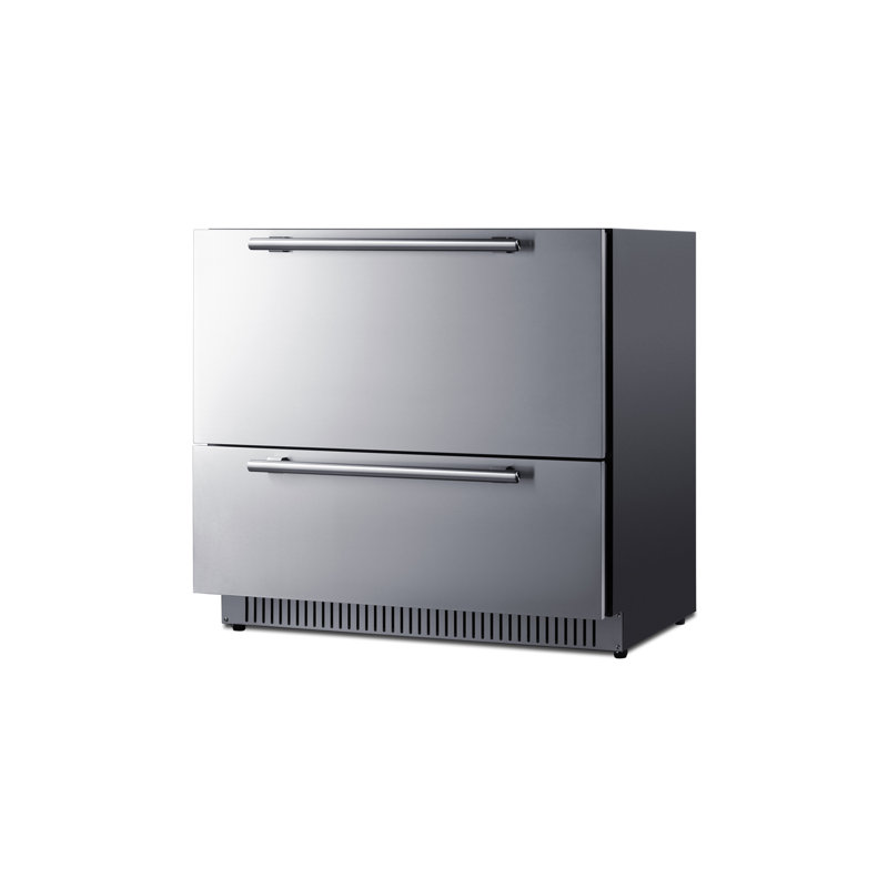 Summit Appliance 36" Wide Outdoor 2-Drawer All-Refrigerator