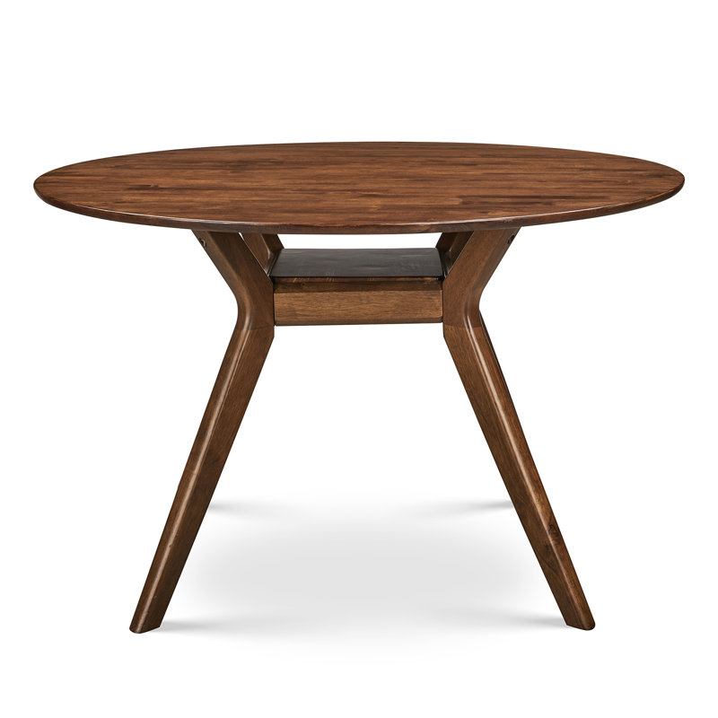 Round Solid Wood Dining Table