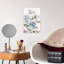 Pastel Blooms On Canvas II, art mural contemporain abstrait-438032651