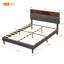 Lit plateforme tapissier Isenberg Vella-866010235-866010234