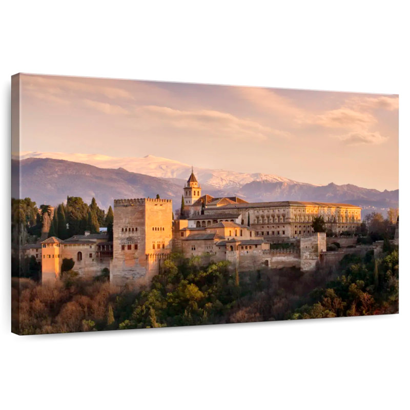 Nicci Alhambra In Granada, 26" H x 39" W