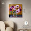 Décoration murale sur toile en verre Vase II par Art Remedy, 30 x 30-618639762-618639854