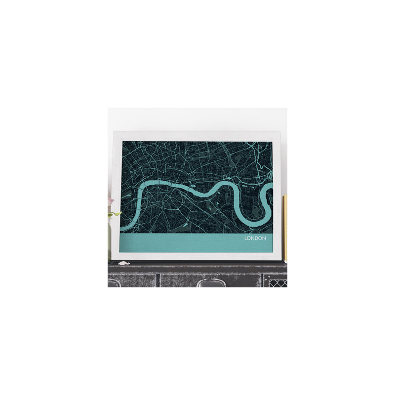 Single Picture Frame Print, White