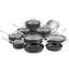 Cuisinart Chef's Classic 17 Piece Non Stick Hard-Anodized Cookware Set