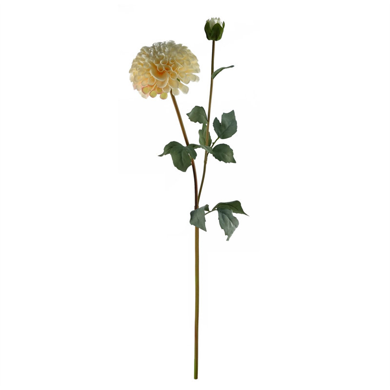 Plastic, Silk Artificial Arrangement, Cream