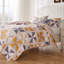 Ensemble de courtepointe 2 pièces Greenland Home Fashions Pinwheel & Posey Peach 68 x 88 + 20 x 26-1283161904-1280359015