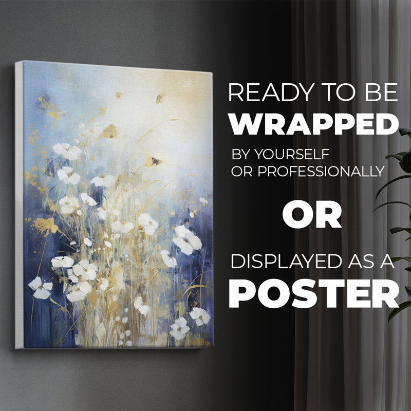 Série FLORAL CCLXIX - Impression sur toile seulement - NON CADRE, H 48 po x l 32 po