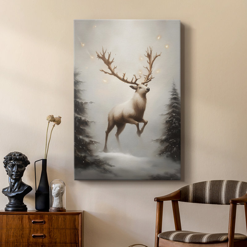Art des Fêtes de Noël - série 2-CVII - galerie Cavas sur mesure, H 48 po x l 32 po