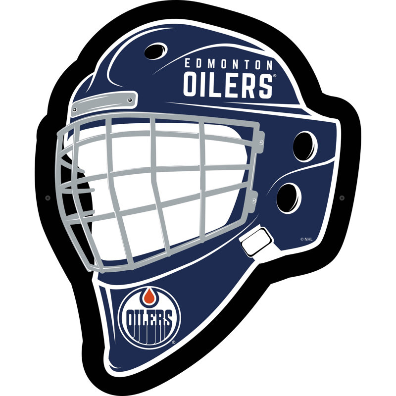 Enseigne murale NHL Team, Edmonton Oilers
