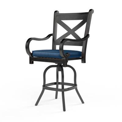 Tabouret de bar avec coussin Monterey