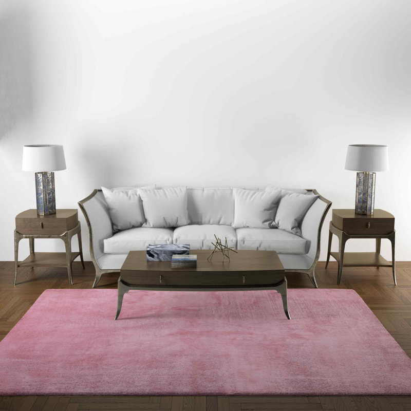 Adulfo Unicoloured Area Rug, Rectangular 120 x 180cm