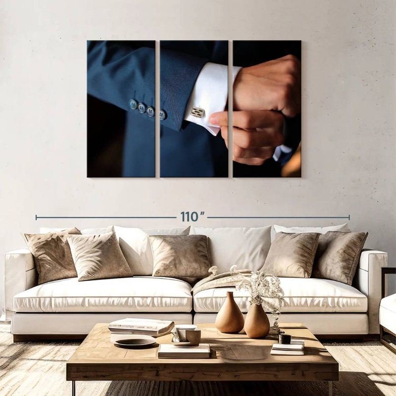 Shuttleworth Groom Cuff, 48" H x 74" W