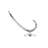 Contemporary Metal Wall Hook