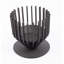  Panier de feu noir moyen Irving