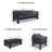 Brandtley Aluminum Conversation Set Group Seating Patio Furniture Covers